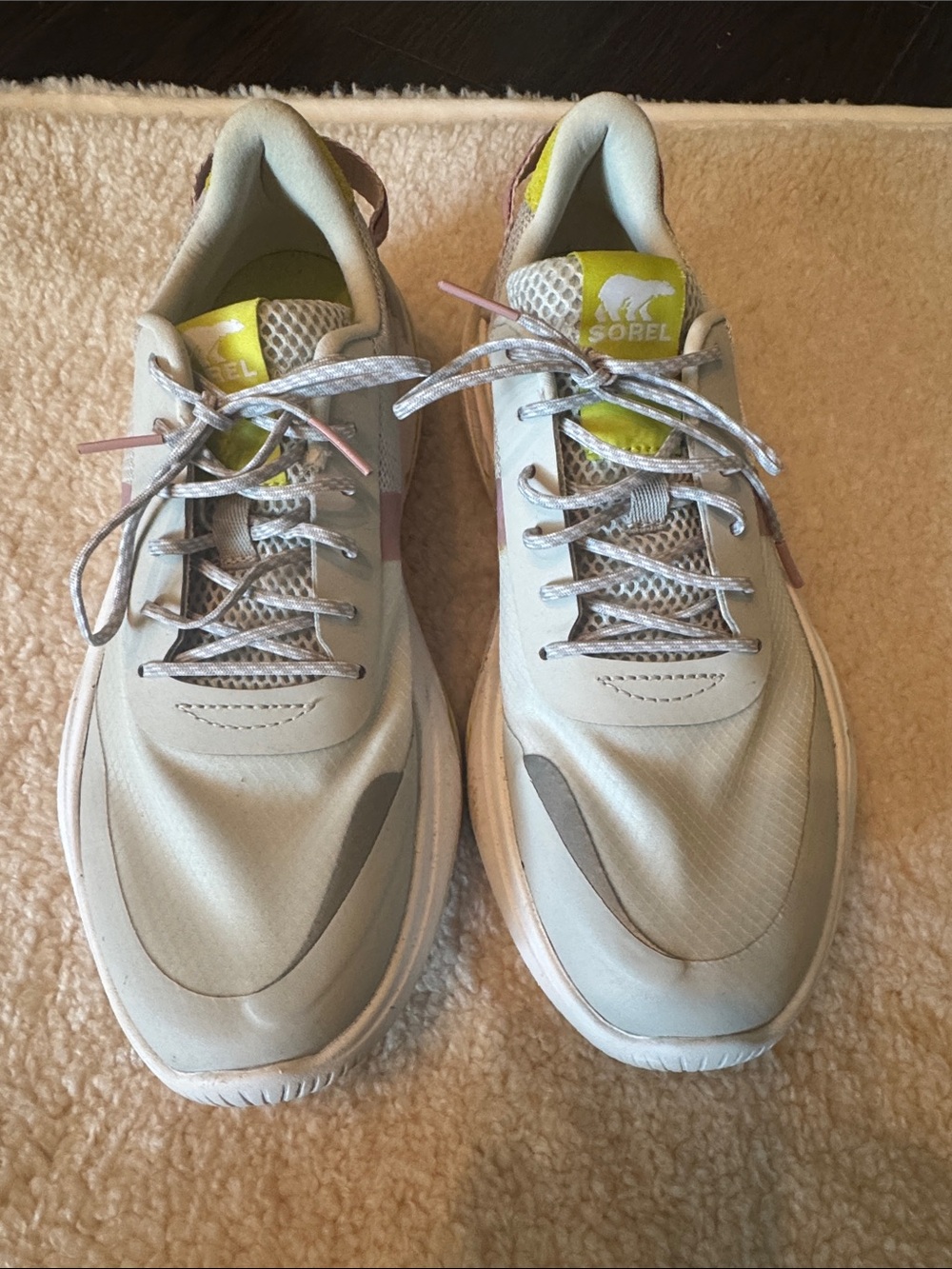 Sorel Women’s Light Gray Casual Sneakers